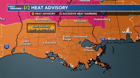 heat advisories near me this week